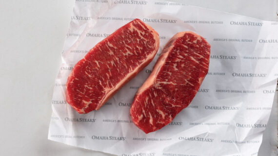 Select NY Strips 1/2 cut